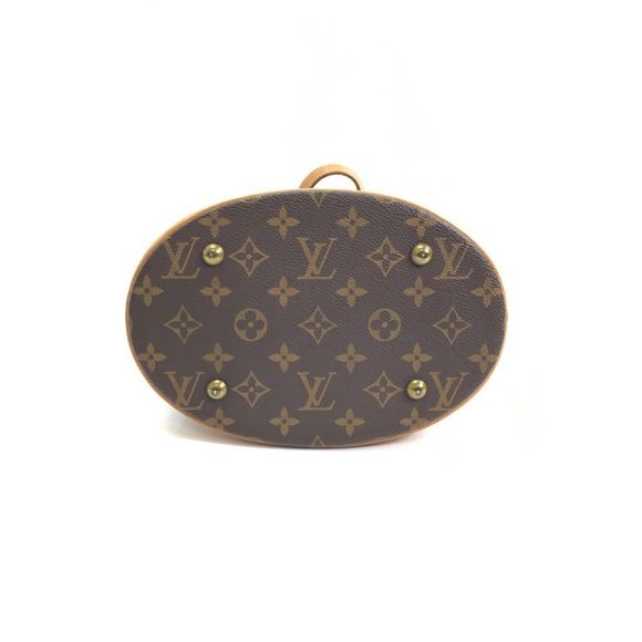 Louis Vuitton Petit Bucket Tote Bag Monogram Canvas Brown - Picture 4 of 6